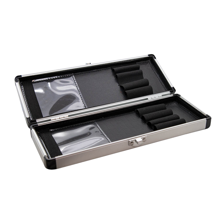 Brush Box for 8 Brushes Aluminium