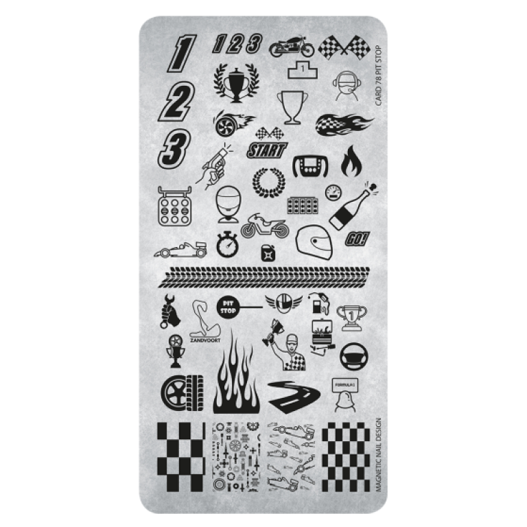 Stamping Plate 78 pitstop