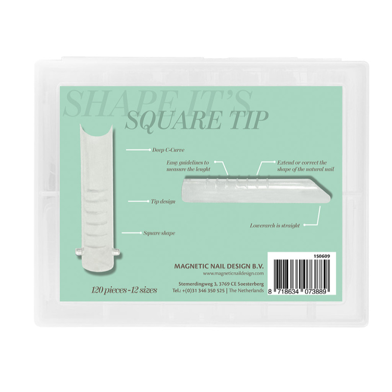 Shape It's Square Tip