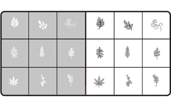 Airnails Masking Floral 1 Collection