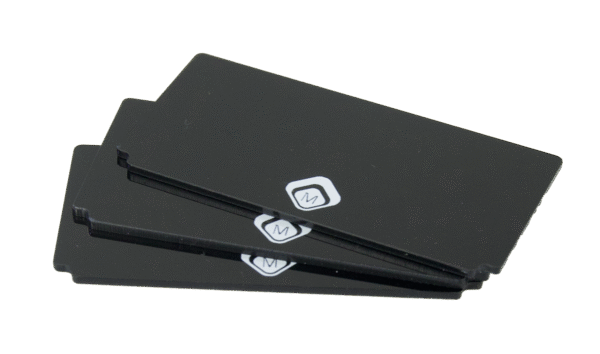 Cards For Nail Art Display 10 x Black