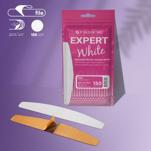 Disposable white  file EXPERT 42 150 grit (50 pcs)