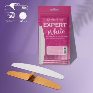 Disposable white files  EXPERT 42 180 grit (50 pcs)