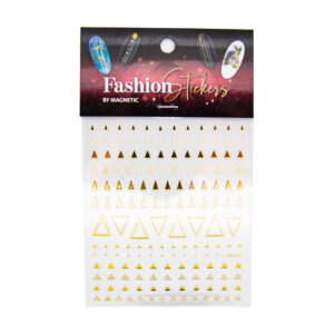 Fashion Sticker Triangle Gold