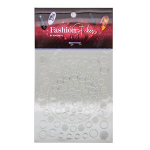 Fashion Stickers Circles Silver