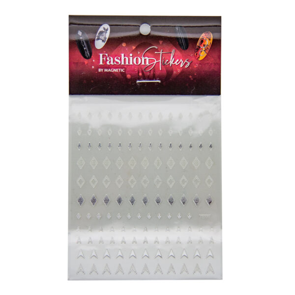 Fashion Stickers Diamond Silver