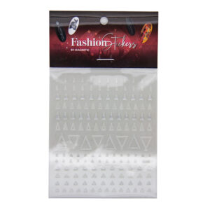 Fashion Stickers Triangle Silver