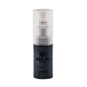 Glitter Spray Steel Black 17 gr