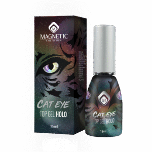Holografic Cat Eye Top Gel