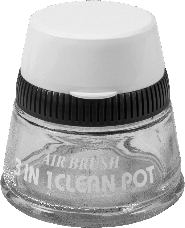 Magnetic Airbrush Cleaning Jar