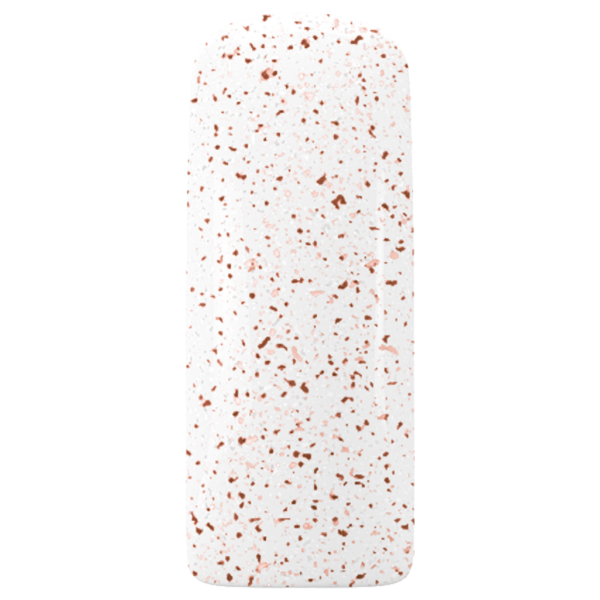 Matte Flakes Top Gel Rose - Afbeelding 2