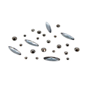 Rhinestone Mix Boat 20x