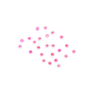 Rhinestone Neon Pink 24 x  S