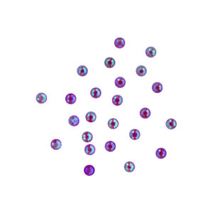 Rhinestone Neon Purple 24 x M