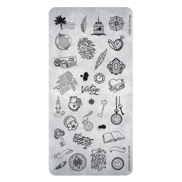 Stamping Plate 42 Vintage