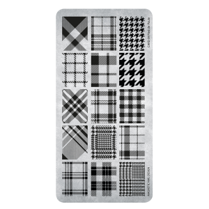 Stamping Plate 59 Pied de Poule