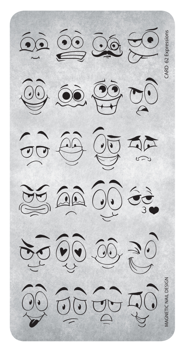 Stamping Plate 62 Expressions