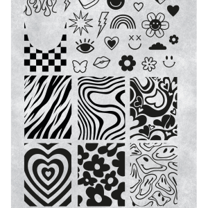 Stamping Plate 64 Vibing