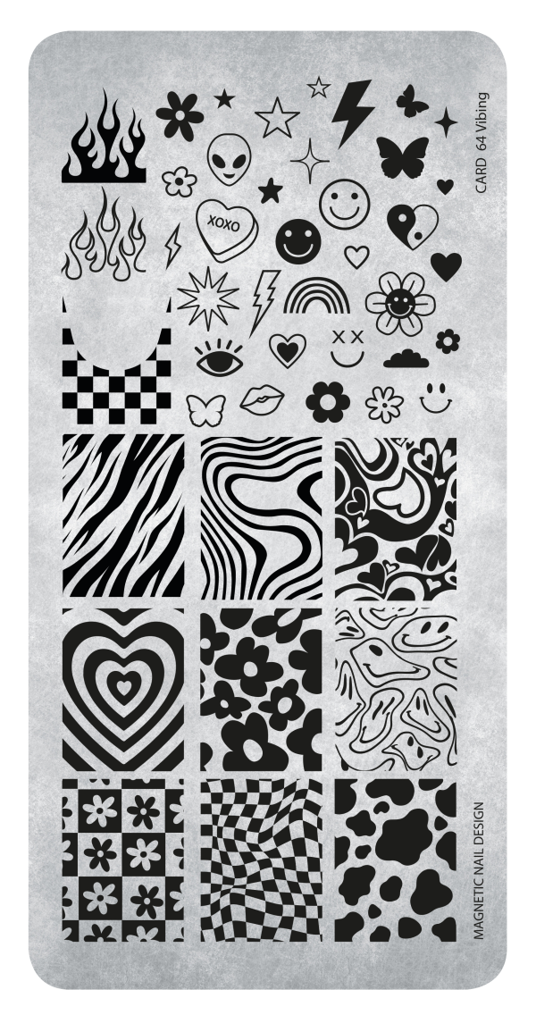 Stamping Plate 64 Vibing