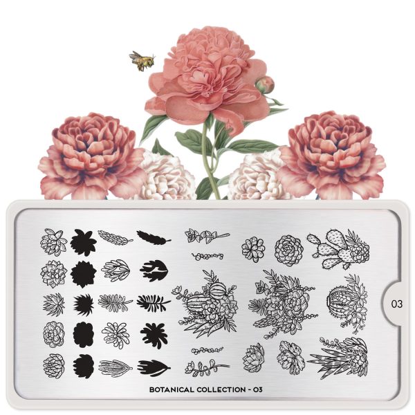 Stamping Plate *Botanical 03