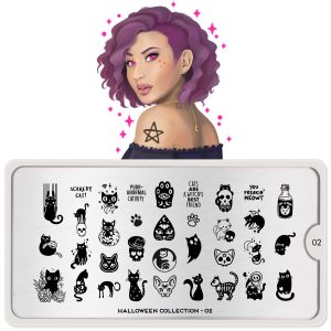 Stamping Plate *Halloween 02