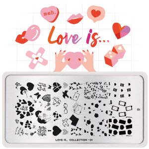 Stamping Plate *Love is...01