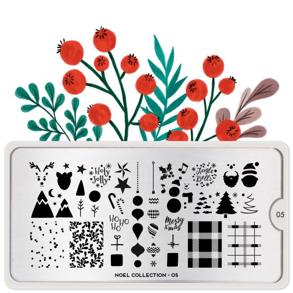Stamping Plate *Noel 05