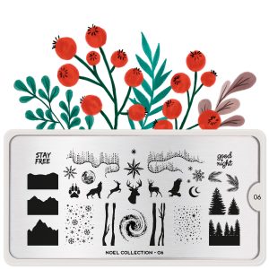 Stamping Plate *Noel 06