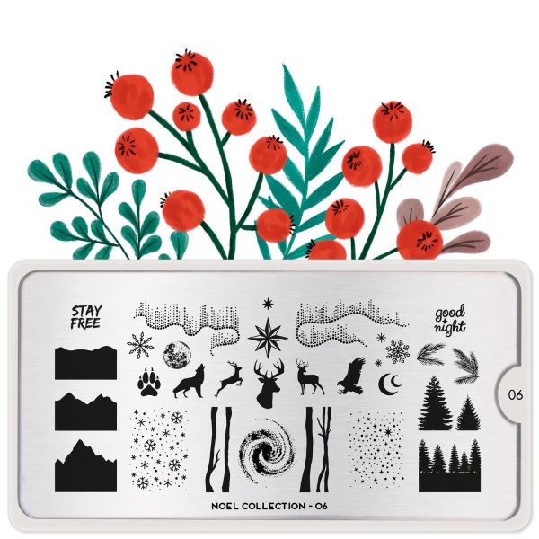 Stamping Plate *Noel 06