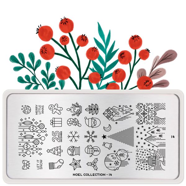 Stamping Plate *Noel 14