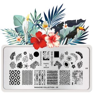 Stamping Plate *Paradise 03