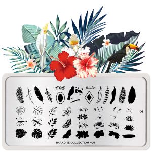 Stamping Plate *Paradise 05