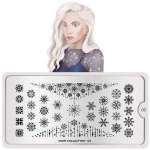 Stamping Plate *Snow 03