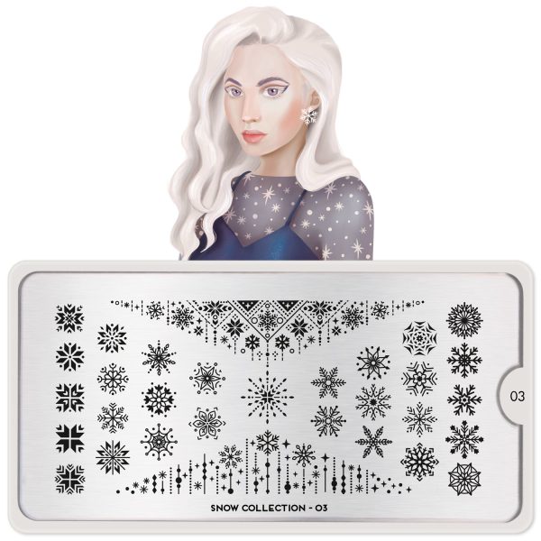 Stamping Plate *Snow 03