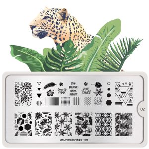 Stamping Plate *Summervibes 02