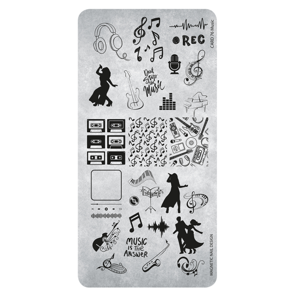 Stamping Plate 76 Music