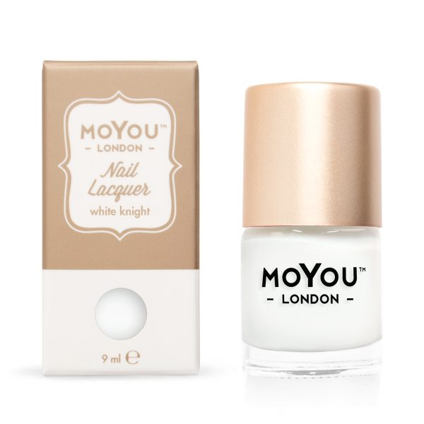 Nail Polish White Knight 9ml.