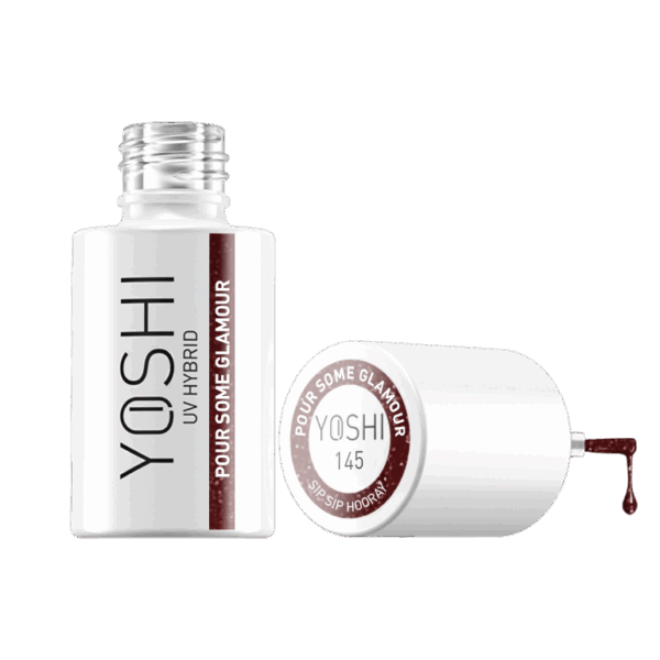 Yoshi UV Hybrid - Pour Some Glamour 6 ml. - Afbeelding 2