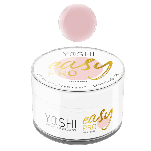 Yoshi Easy PRO GEL UV LED - Fresh Pink 50ml - Afbeelding 2