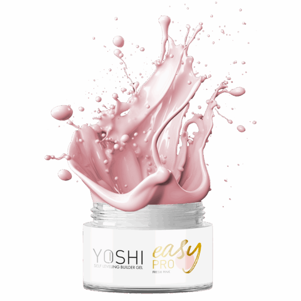 Yoshi Easy PRO GEL UV LED - Fresh Pink 50ml - Afbeelding 3