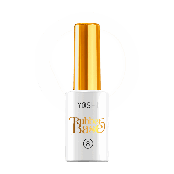 Yoshi Rubber Base No 8 - CLEAR 10ml - Afbeelding 3