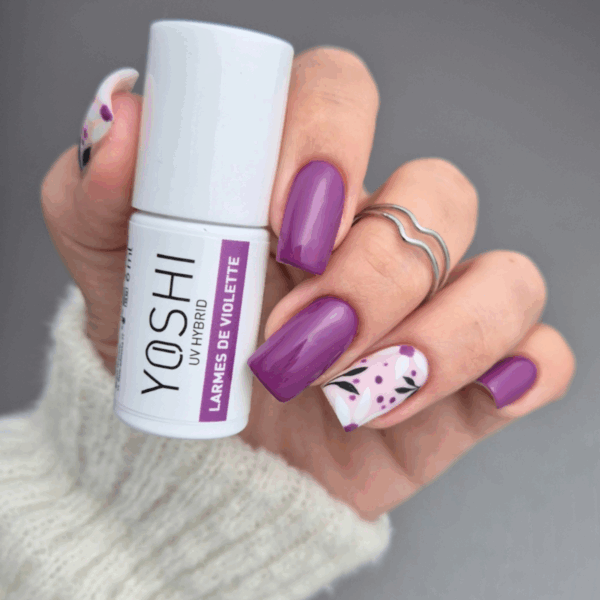 Yoshi Gelpolish Larmes de Violette 246 - Afbeelding 3