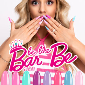 Yoshi Gelpolish Be Like Bar Be Collectie 8 x 6 ml 221-228 + Gratis Stickers