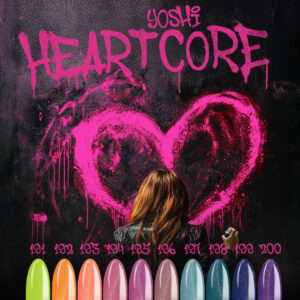 Yoshi Gelpolish Heartcore Collectie – 191-200 + Gratis Stickers