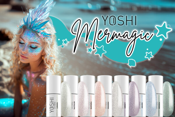 Yoshi Gelpolish Mermagic Collectie 7 x 6 ml + gratis colorpop stickers - Afbeelding 3