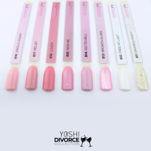Stickers voor Colorpops 811-818 Divorce