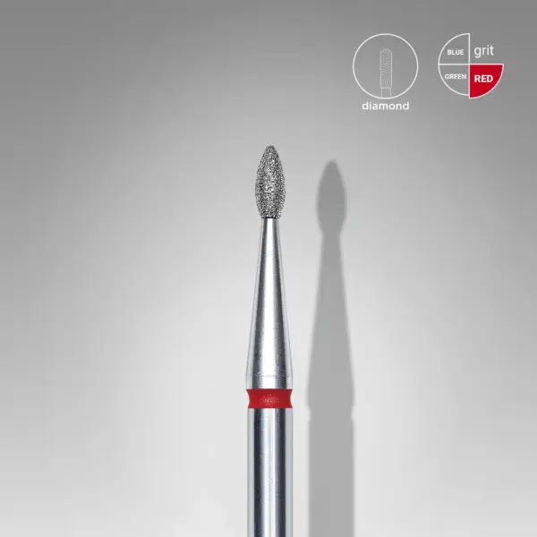 Cuticle Bit diamond Drop 1,6 mm Fine