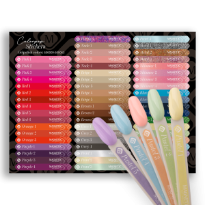 Stickervellen voor Colorpop 600009-600063