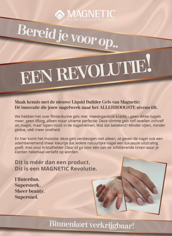 Introductie workshop Liquid Builder Gels Magnetic 6 nov. 19.00 - 22.00