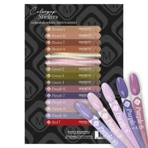 Colorpop Stickervel 600079 t/m 600093